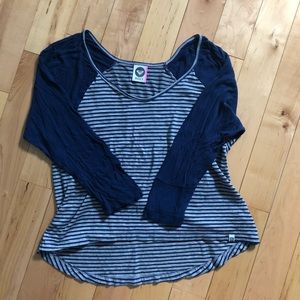 Women’s Roxy 3/4-Length Raglan-Sleeve Tee